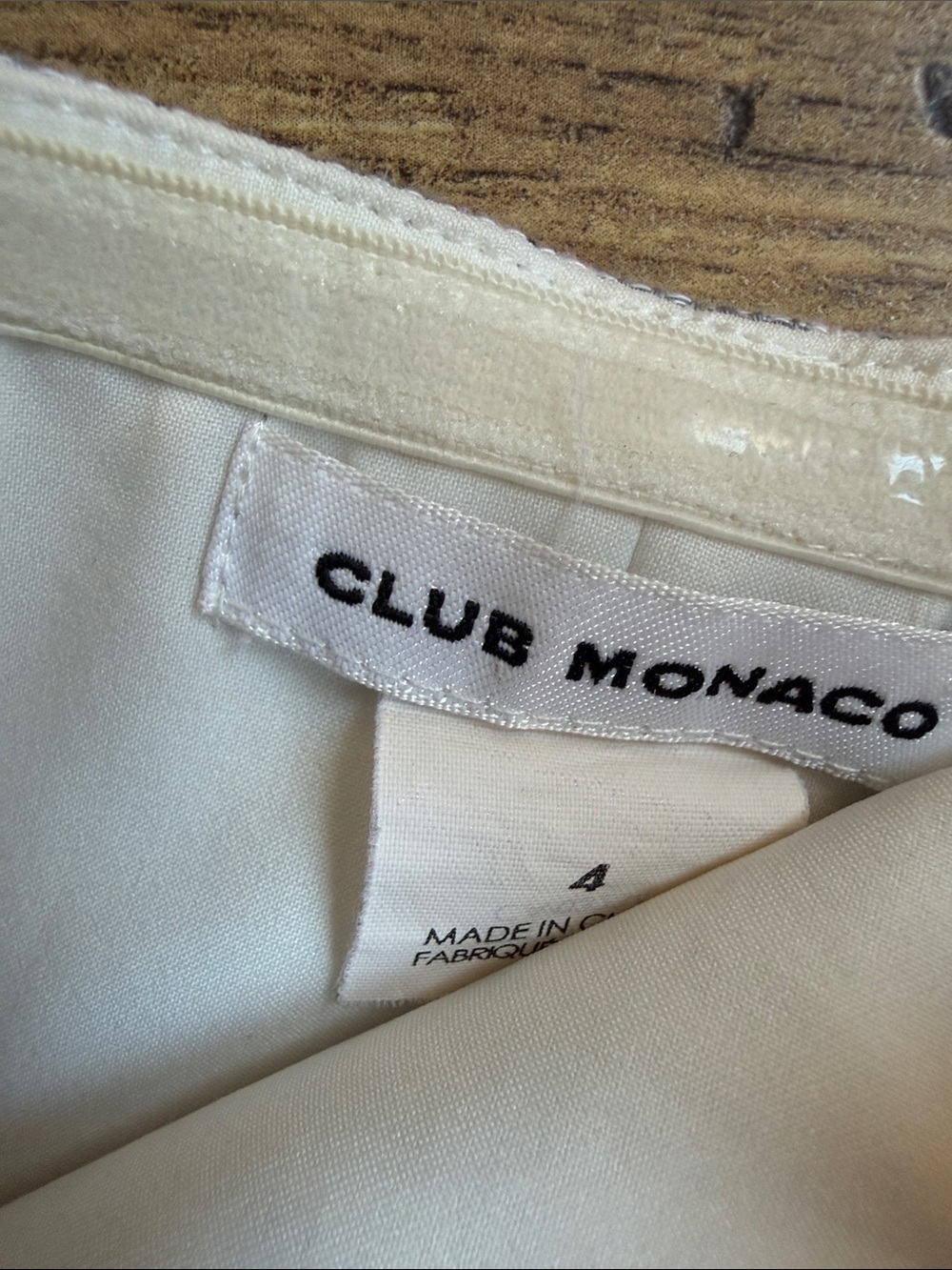 Club Monaco Alberrtah Strapless Striped Wide Leg Jumpsuit Blue White Size 4 - Picture 2 of 10
